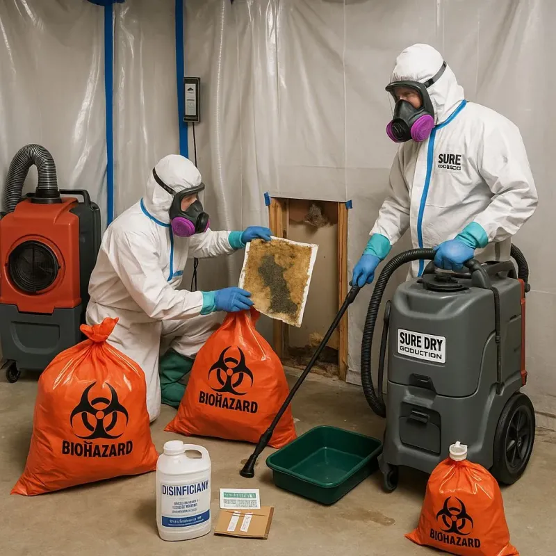 Contaminated Water Handling Protocols process in Blennerhassett, WV